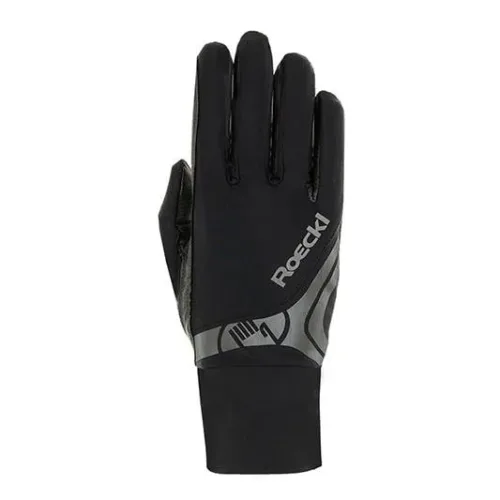 Roeckl Reithandschuhe Melbourne - schwarz Grösse Handschuhe: 6