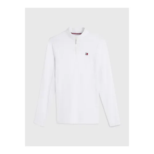 Tommy Hilfiger Equestrian Turniershirt  Fresh Air' Performance Langarm Damen - Th Optic White -  Grösse: L