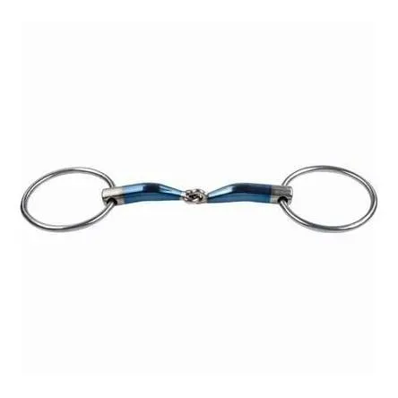 Trust Wassertrense Sweet Iron einf. gebr. - Silber/Blau -  Gebisslängegrösse: 13.5 cm