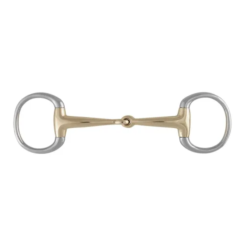 Stübben Olivenkopf-Unterlegtrense Einfach gebrochen Sweet Copper Stärke: 12 mm, Gebisslängegrösse: 10.5 cm