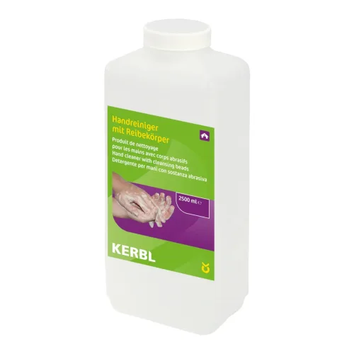 Kerbl Handreiniger mit Reibekörper aus Maismehl - Weiss -  Inhalt: 500 ml
