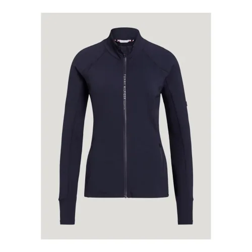 Tommy Hilfiger Equestrian Trainingsjacke Derby Damen - Desert Sky -  Grösse Bekleidung Damen: XL