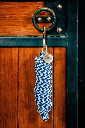 Horseware Führstrick Signature - Navy/Blue Haze -  Grösse: One Size, Farbe: Navy/Blue Haze