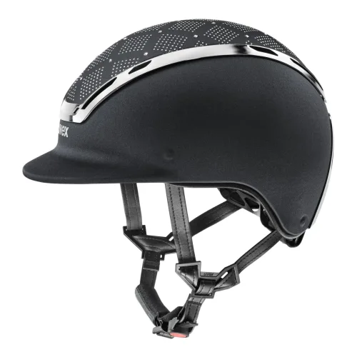 Uvex Reithelm Exxeed Jewel - Black -  Farbe: Black, Grösse Reithelm: S-M