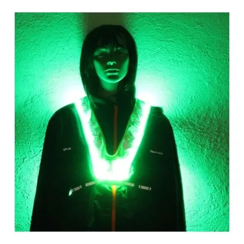 Animal Light LED Leuchtweste Flex - Grün -  Farbe: Grün, Grösse: L