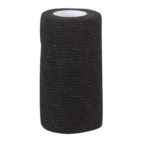 Kerbl Selbsthaftende Bandagen EquiLASTIC - schwarz Breite Länge: 7,5 cm x 4,5 m