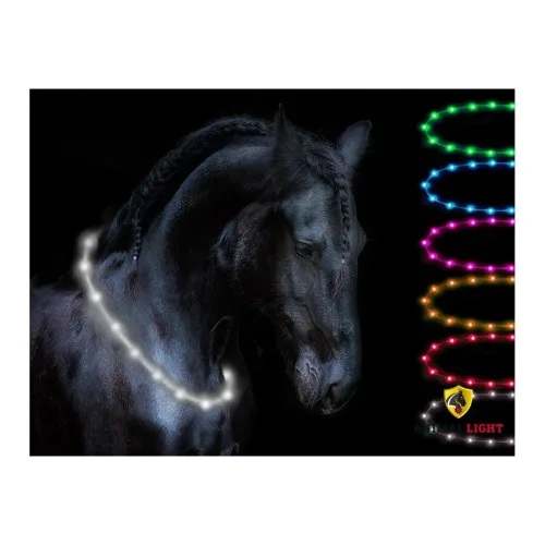 Animal Light Leucht-Halsriemen Flex - Rot -  Grösse: 150 cm, Farbe: Rot