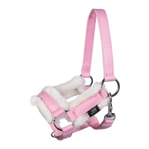 HKM Halfter und Strick Hobby Horsing - Rosa -  Grösse: One Size, Farbe: Rosa
