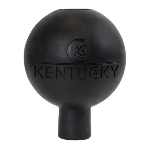 Kentucky Strick & Wandschutz Gummiball - Schwarz -  Grösse: One Size, Farbe: Schwarz