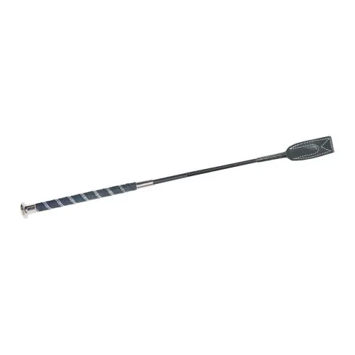 Fleck Springgerte/ Nylongespinst mit SOFT-Wickelgriff - Schwarz -