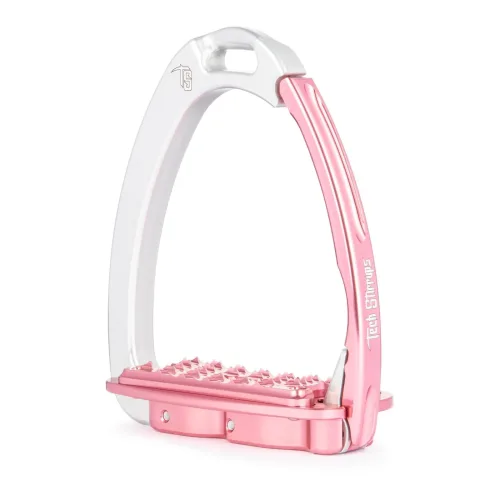 Tech Stirrups Sicherheitssteigbügel Venice Sloped Evo - Silver/Pink -  Grösse: One Size, Farbe: Silver/Pink