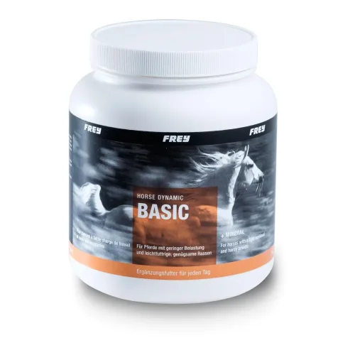 Frey Zusatzfutter Horse Dynamic Basic + Mineral - Weiss -  Grösseneinheiten : 1 kg