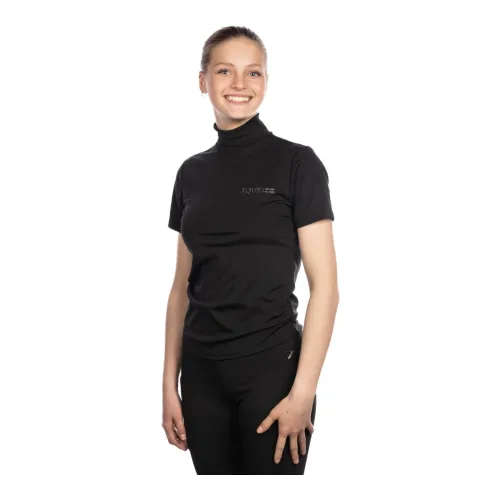 EQUES T-Shirt Simplex Damen - Schwarz -  Grösse Bekleidung Damen: XL
