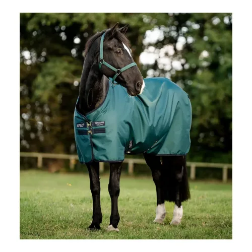Horseware Weidedecke Ripstop Amigo 900 50g - Dynasty Green/Navy & Silver -  Farbe: Dynasty Green/Navy & Silver, Grösse Pferdedecken: 140 cm