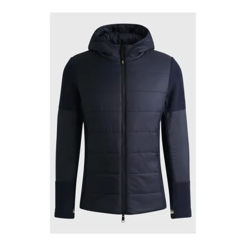 BOSS Equestrian Jacke Puffer Leicht Jeff Herren - Sky Captain -  Grösse Bekleidung Herren: S