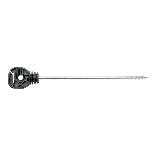 Mainer Langstiel-Seil/Bandisolator - Schwarz -