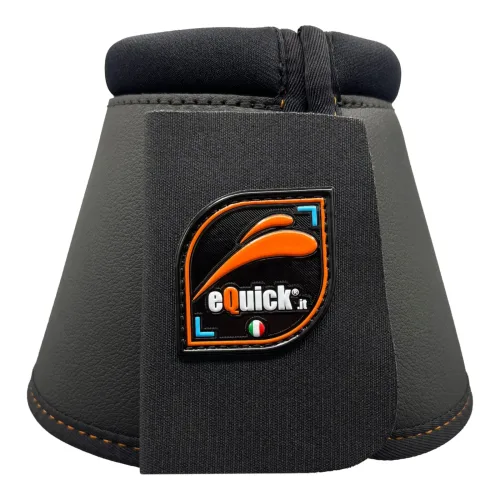 eQuick Hufglocken eOverreach - Schwarz -  Grösse: M