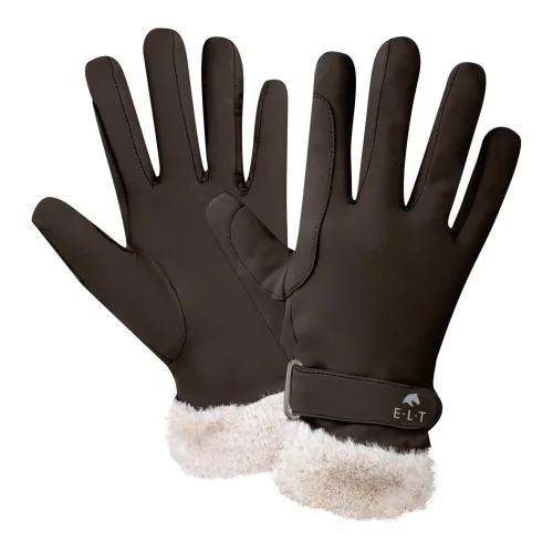 Elt Handschuh St.Moritz - Espresso -  Grösse: S, Farbe: Espresso