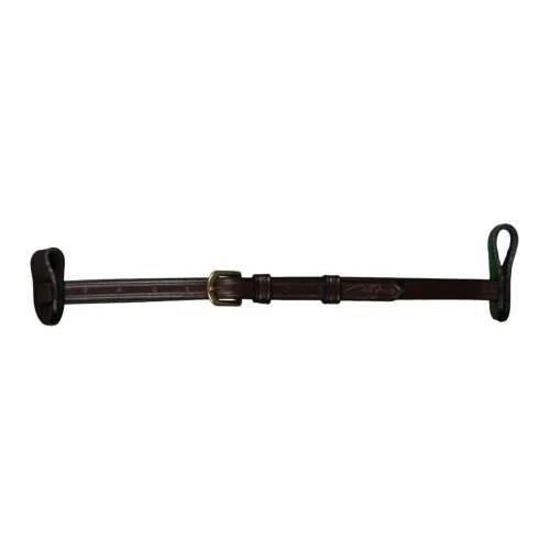Dy'on Sperrriemen 1/2 (13mm) mit 2 abnehmbaren Befestigungsschlaufen - Braun -  Farbe: Braun, Grösse: Full