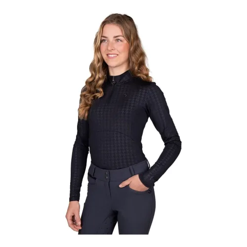 QHP Sportshirt Fayen - Schwarz -  Grösse: 34