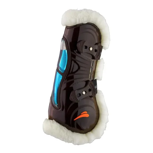 eQuick Gamaschen eAIRSHOCK FLUFFY - Braun -  Grösse: M, Farbe: Braun