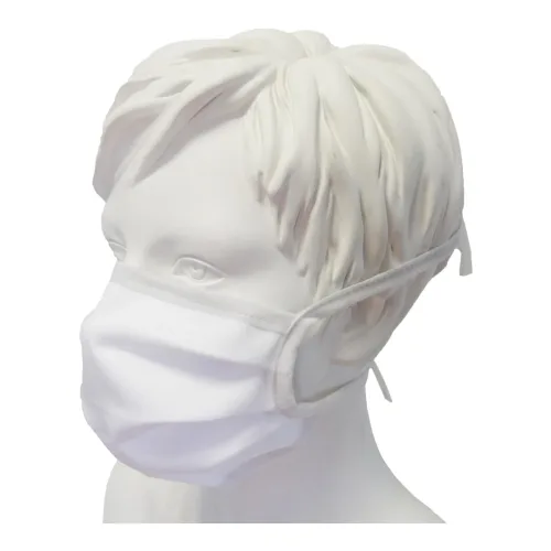 EQuest Mundschutz zum binden 5er Pack - Weiss -