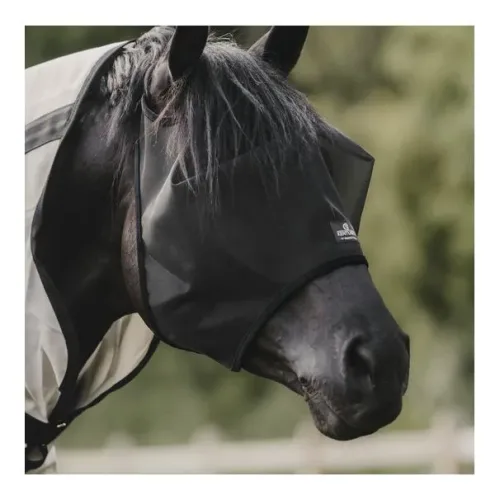 Kentucky Fliegenmaske Classic ohne Ohren - Schwarz -  Farbe: Schwarz, Grösse: Full