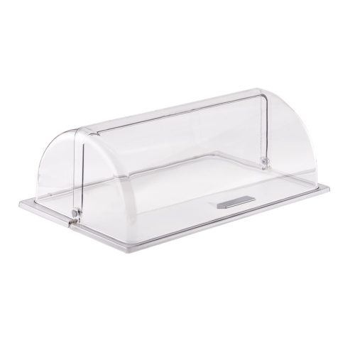 APS Kunststoff Cover / Rolltophaube GN 1/1; 53x32.5x19 cm (LxBxH); transparent; rechteckig