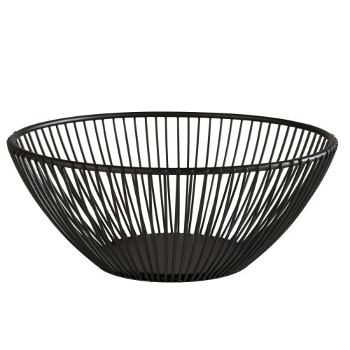 APS Korb Svart rund; 20x8 cm (ØxH); schwarz; rund