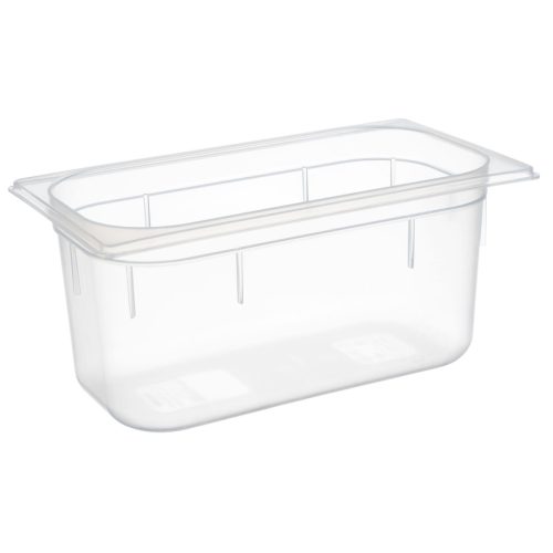 APS GN 1/3 Behälter 32,5 x 17,6 cm, Tiefe: 150 mm; GN 1/3, 5300 ml, 32.5x17.6x15 cm (LxBxT); transparent