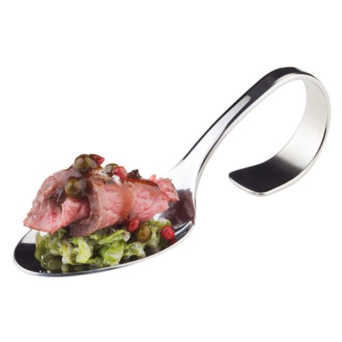 APS Gourmetlöffel CLASSIC; 13 cm (L); silber