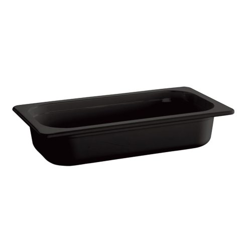 APS GN-Behälter Ecoline GN 1/3; GN 1/3, 2000 ml, 32.5x17.5x6.5 cm (LxBxT); schwarz