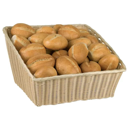 APS Buffet-Korb ECONOMIC; 45x42x24 cm (LxBxH); natur; rechteckig