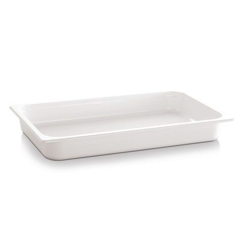 APS GN 1/1 Behälter ECO LINE, Melamin; GN 1/1, 7100 ml, 53x32.5x6.5 cm (LxBxT); weiss