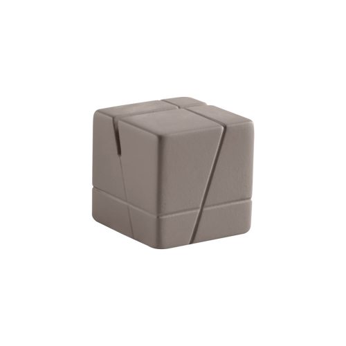 APS Kartenhalter Beton; 3x3x3 cm (LxBxH); weiss; 4 Stück / Pack