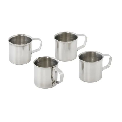 APS Milchkännchen, 4er-Set; 20 ml, 3.6x3.5 cm (ØxH); silber; rund; 4 Stück / Pack
