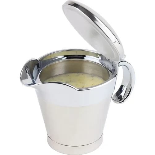 APS Thermo-Sauciere, 400 ml; 400 ml, 19x12.5x13 cm (LxBxH); silber