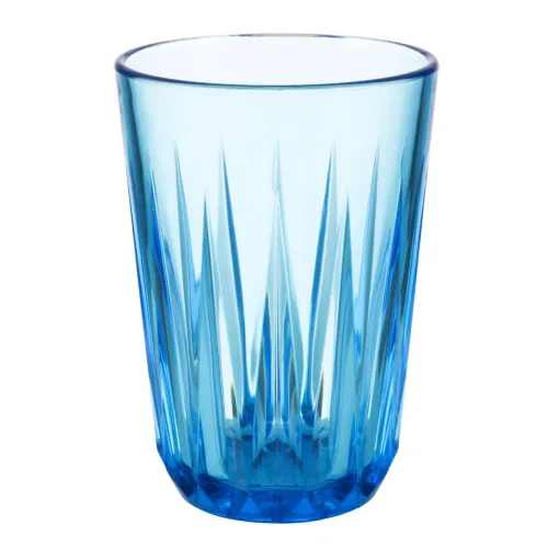 Aps, Trinkbecher Crystal blau D7.5cm H11cm, 200ml