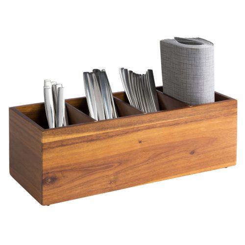 APS Holzbox WOODY; 36x14x12.5 cm (LxBxH); braun; rechteckig