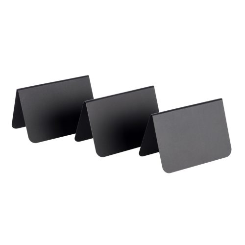 APS Tischaufsteller, 10er Set ; 10.5x6x6.5 cm (LxBxH); schwarz