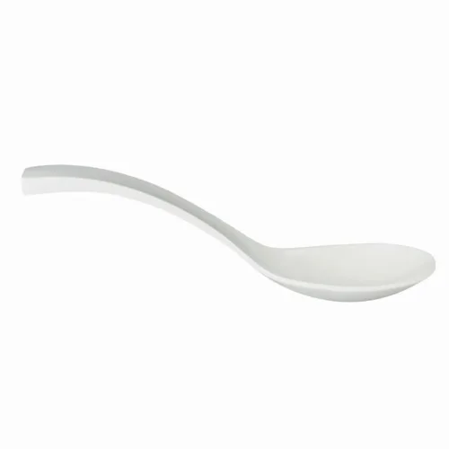 APS Salat- Löffel; 24 cm (L); weiss