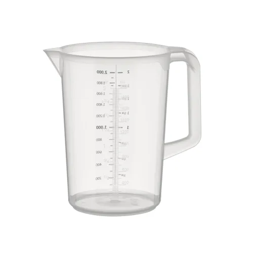 APS Messbecher ; 2000 ml, 15.5x20.5 cm (ØxH); transparent; rund