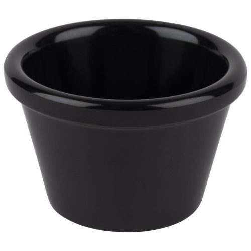 APS Dipschälchen CASUAL, Melamin; 40 ml, 6x6x6x3.7 cm (LxBxØxH); schwarz; rund