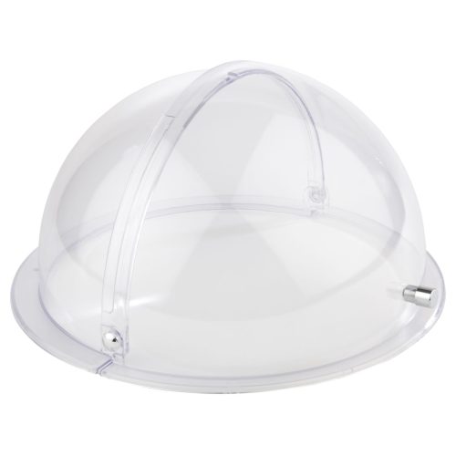 APS Rolltophaube ; 38x38x38x20 cm (LxBxØxH); transparent; rund