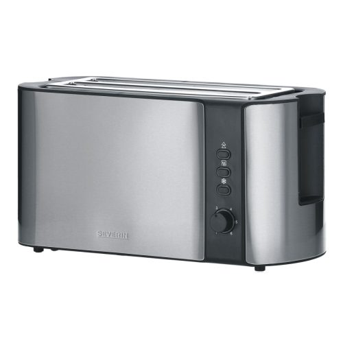 Severin, Severin Toaster "AT 2590 Schwarz/Silber" für 4 Scheiben 1400 W