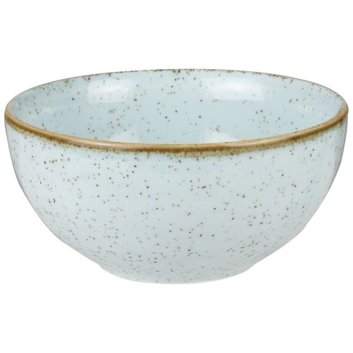 Churchill Bowl Stonecast Duck Egg Suppe; 470 ml, 13.2x6.3 cm (ØxH); hellblau/braun; rund; 12 Stück / Pack