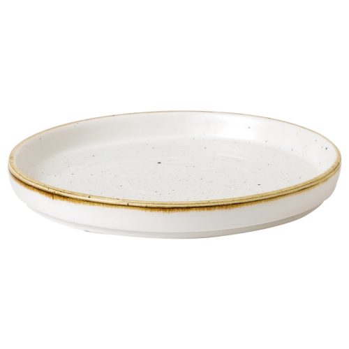 Churchill Teller rund Stonecast Barley White mit erhöhtem Rand; 15.7x2 cm (ØxH); weiss/braun; rund; 6 Stück / Pack