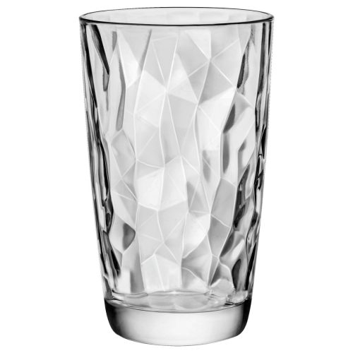Bormioli Rocco Longdrinkglas Diamond; 470 ml, 8.5x14.3 cm (ØxH); transparent; 6 Stück / Pack