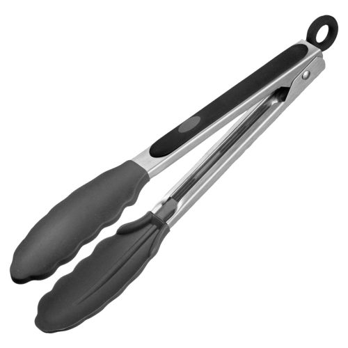 Westmark Universalzange Classic Silicone; 21x2.5x3 cm (LxBxH); edelstahl/schwarz