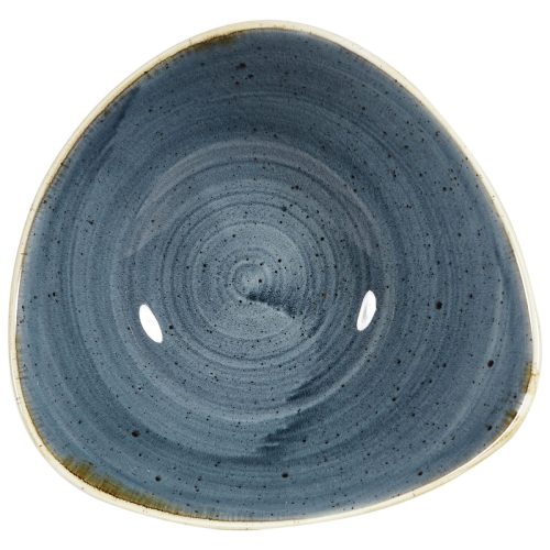 Churchill Bowl Schale  Stonecast Blueberry dreieckig; 370 ml, 18.5x18.5 cm (LxB); blau/braun; 12 Stück / Pack